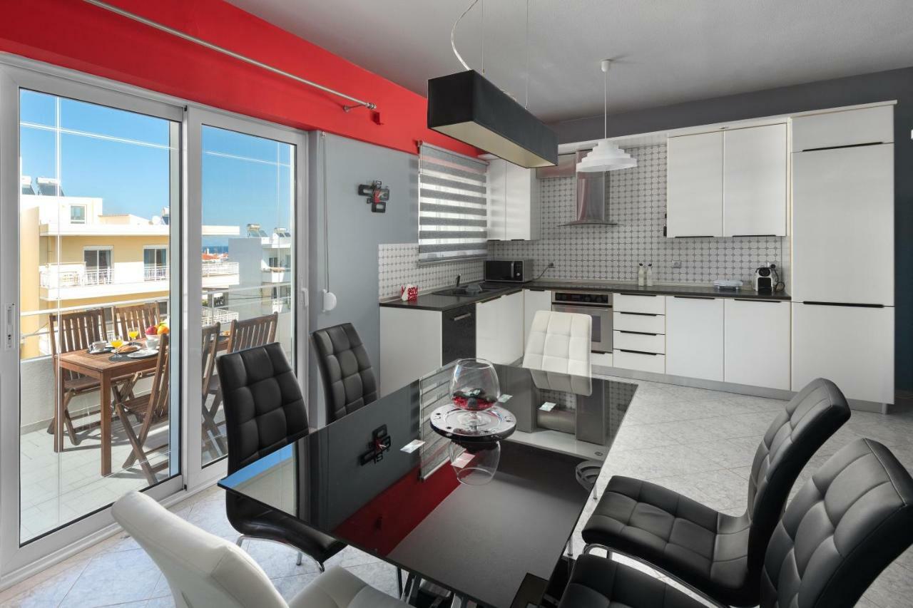 S&A Amazing Sea View Apartment Rhodes City Extérieur photo
